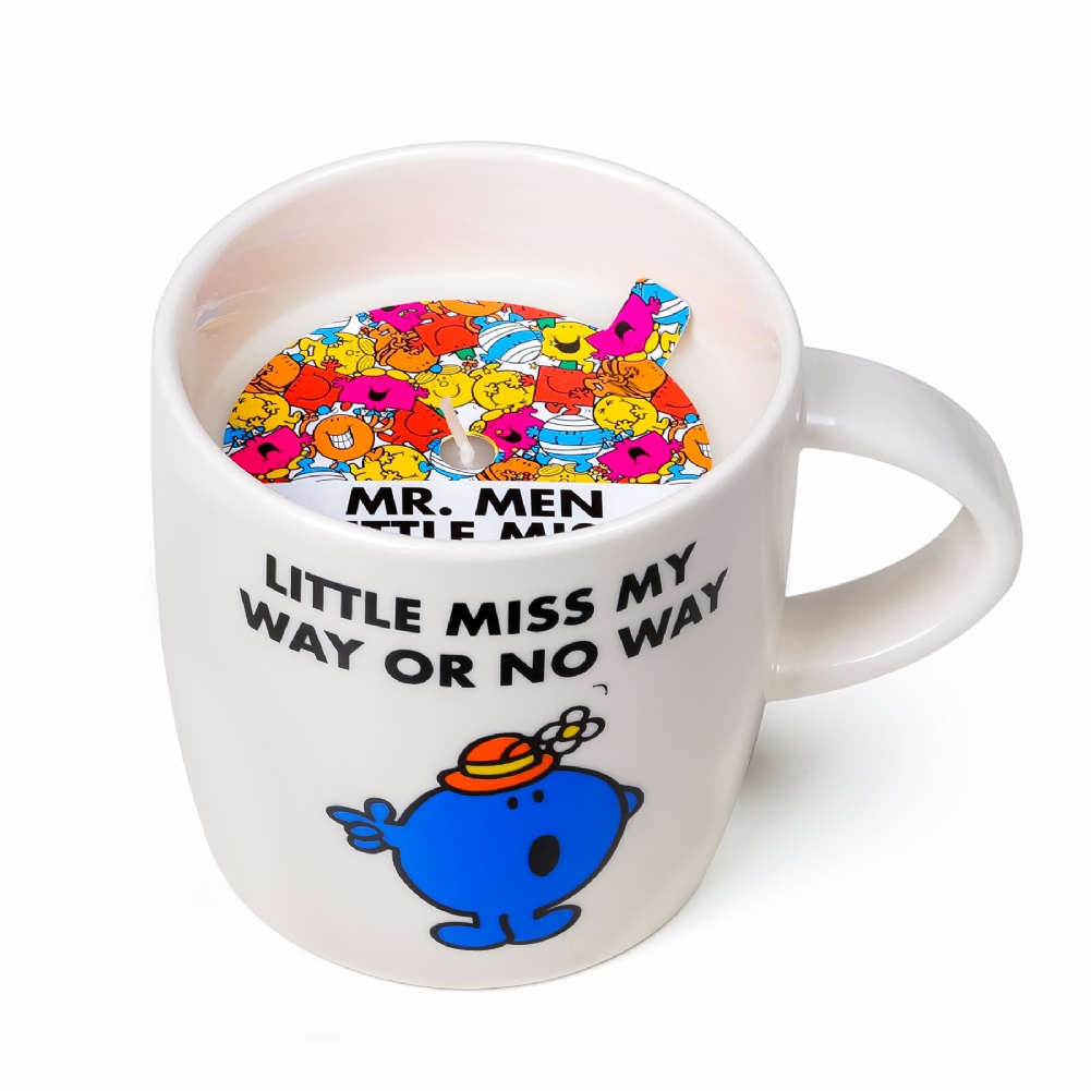 Dalian Talent Men's Little Miss "Her Way Or No Way" Scented Reusable Mug Candle