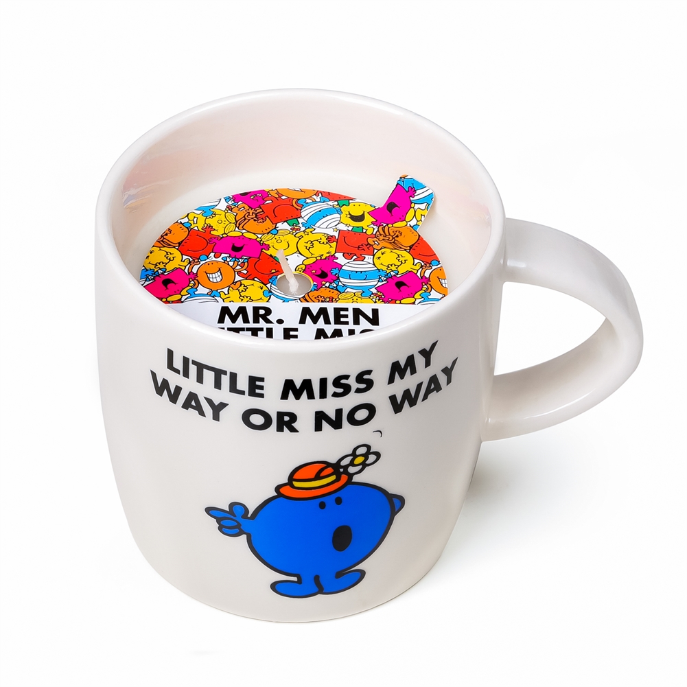 Dalian Talent Men's Little Miss "Her Way Or No Way" Scented Reusable Mug Candle