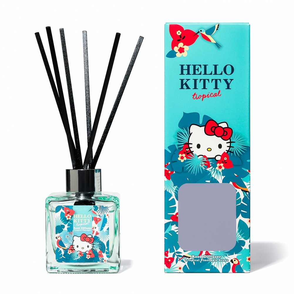 Dalian Talent Hello Kitty Reed Diffuser - Tropical Pineapple Scent
