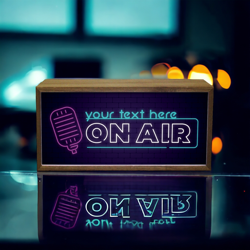 Echo Three Light Personalised Boxes (Name & Mic)
