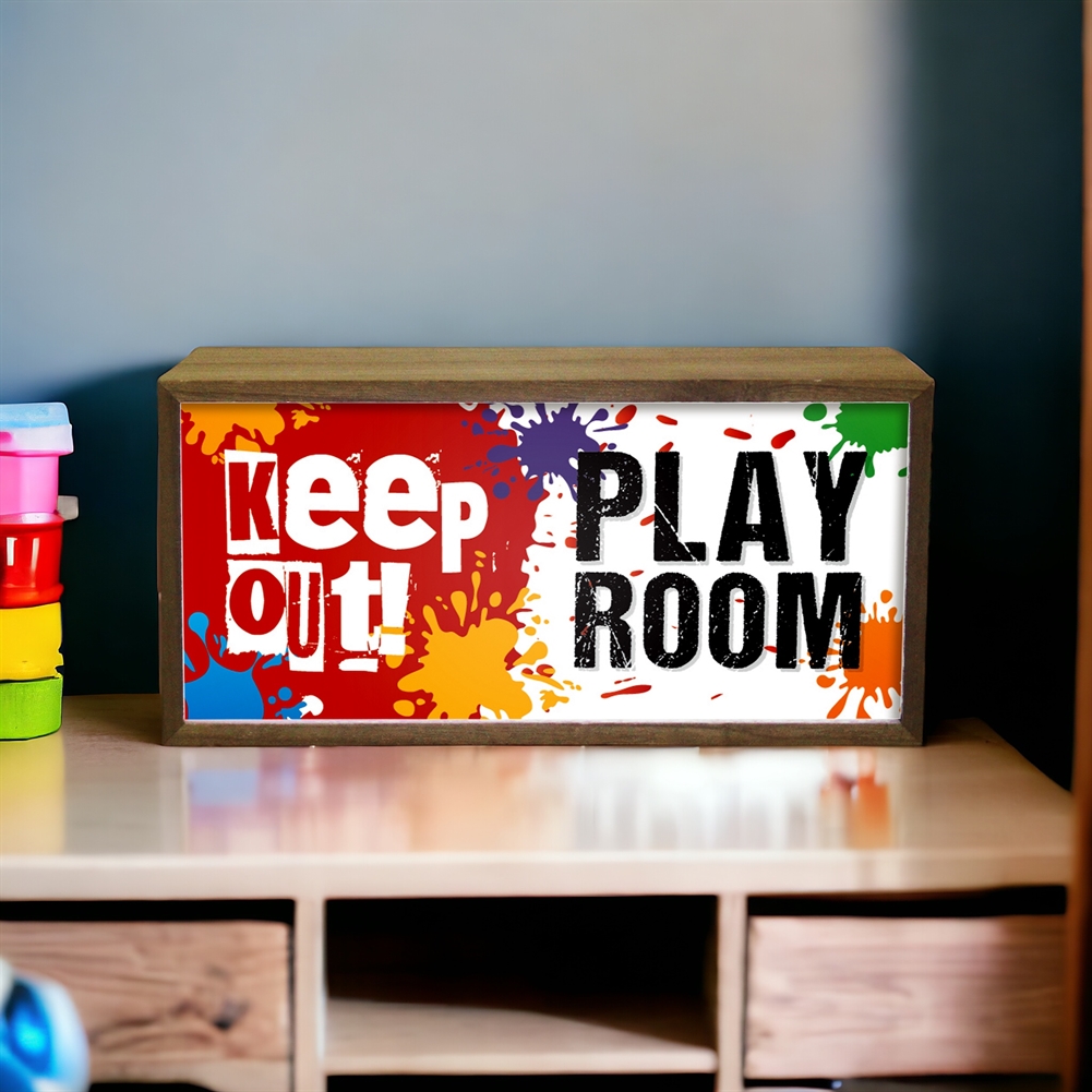 Echo Three Light Cool & Fun Boxes (Keep Out Play Room)