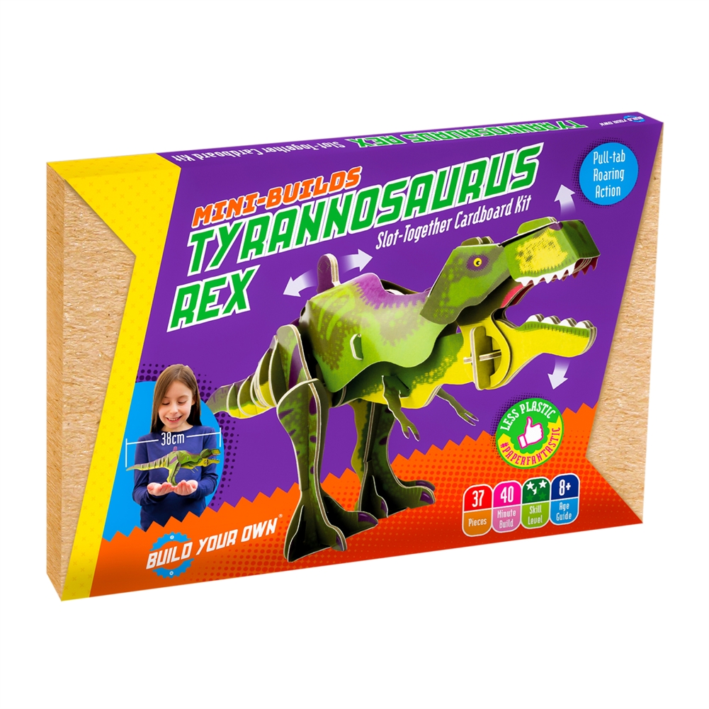 Paper Engine Build Your Own - Tyrannosaurus Rex