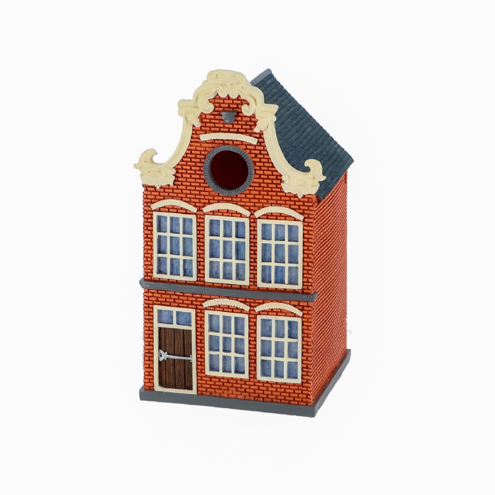 Fallen Fruits Blue Dutch Canal Bird House