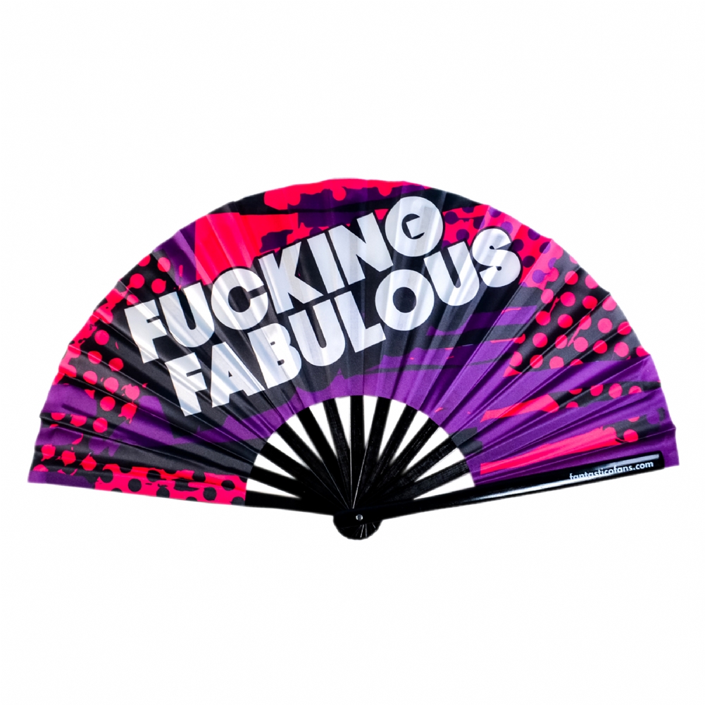 Fantastico Fans Fucking Fabulous Large Hand Fan
