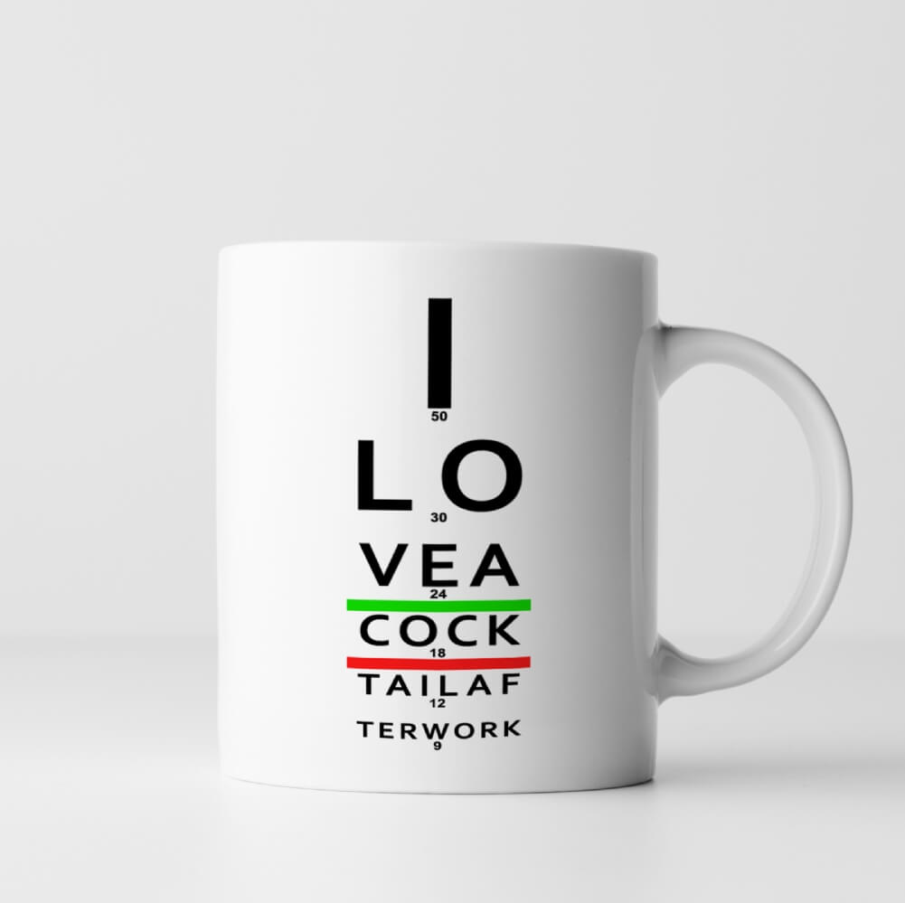 Fmad Pmc Women's Cocktail Eye Test Mug