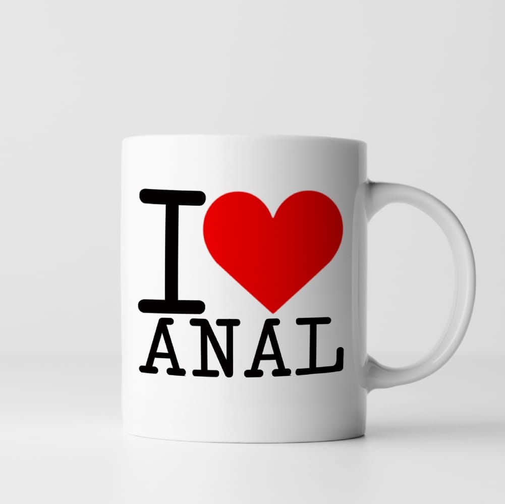 Fmad Pmc Men's I Love Anal Mug