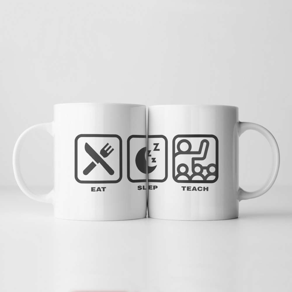 Fmad Pmc Eat, Sleep, Teach Mug