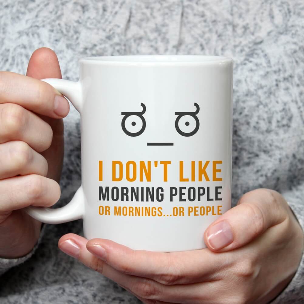 Fmad Pmc I Don't Like Morning People Mug