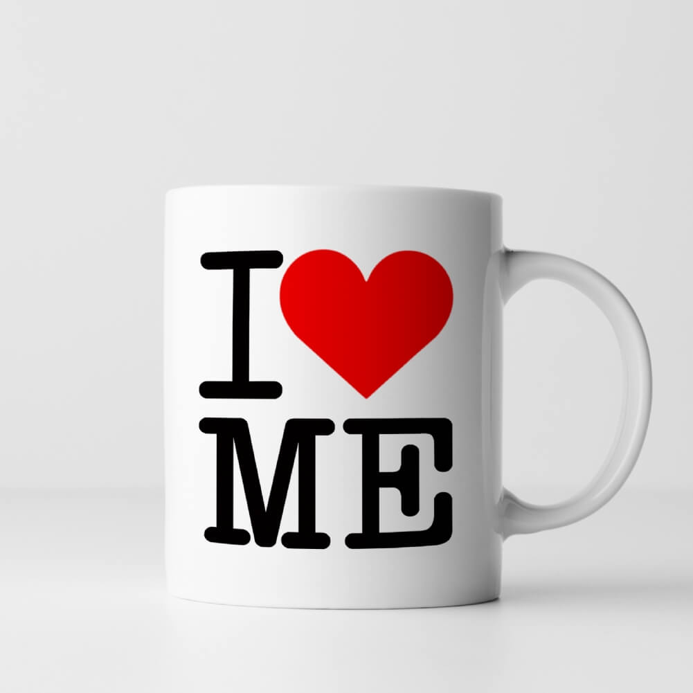 Fmad Pmc Black/Red I Love Me Mug