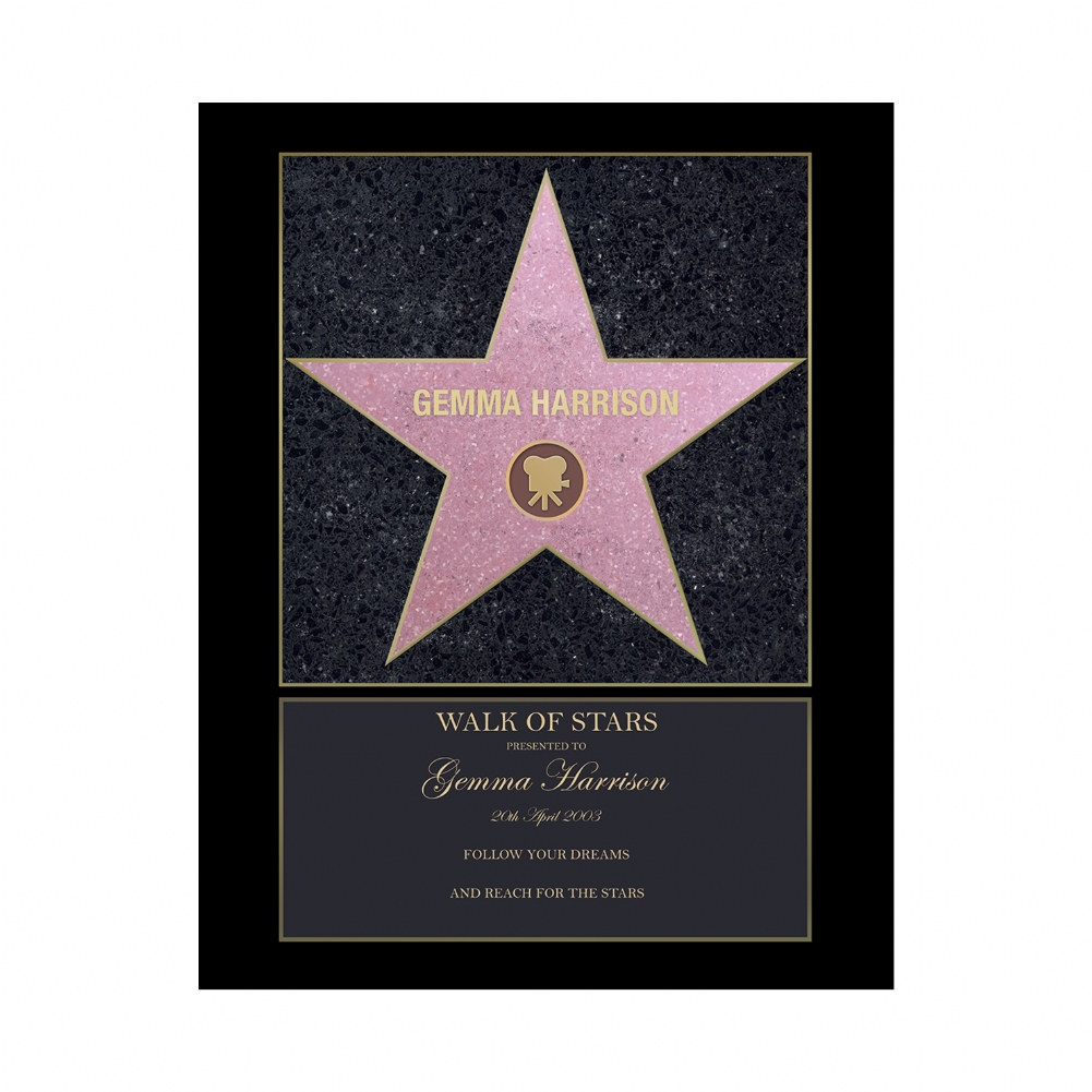 Fmad Pmc Personalised Walk Of Stars Print (Print Only)
