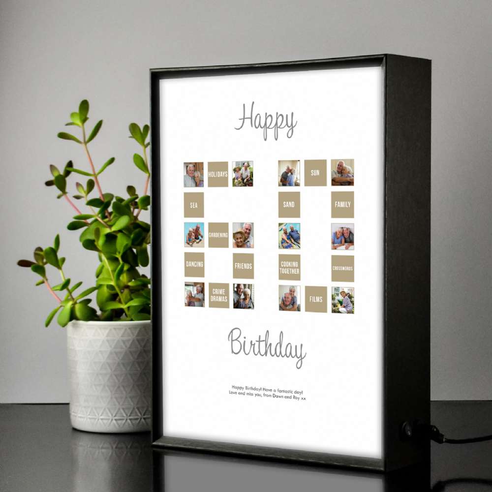 Fmad Pmc Light Personalised 60Th Special Birthday Box
