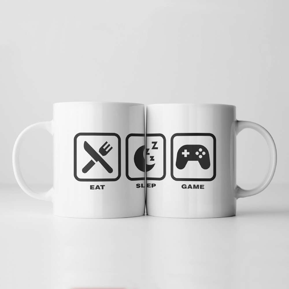 Fmad Pmc Eat, Sleep,… Icon Mugs (Game)