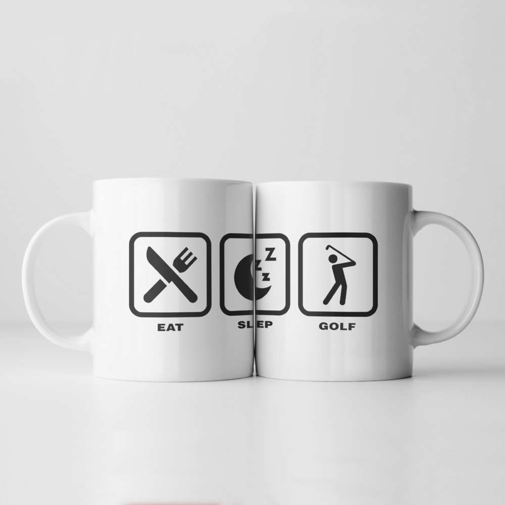 Fmad Pmc Eat, Sleep,… Icon Mugs (Golf)