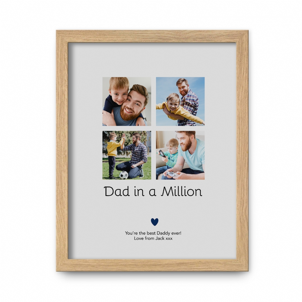 Fmad Pmc Personalised Dad In A Million Photo Print