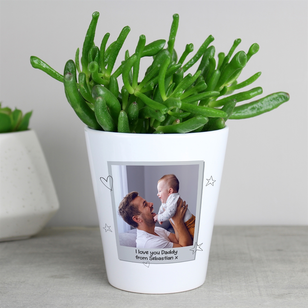 Fmad Pmc Personalised Photo Upload Plant Pot