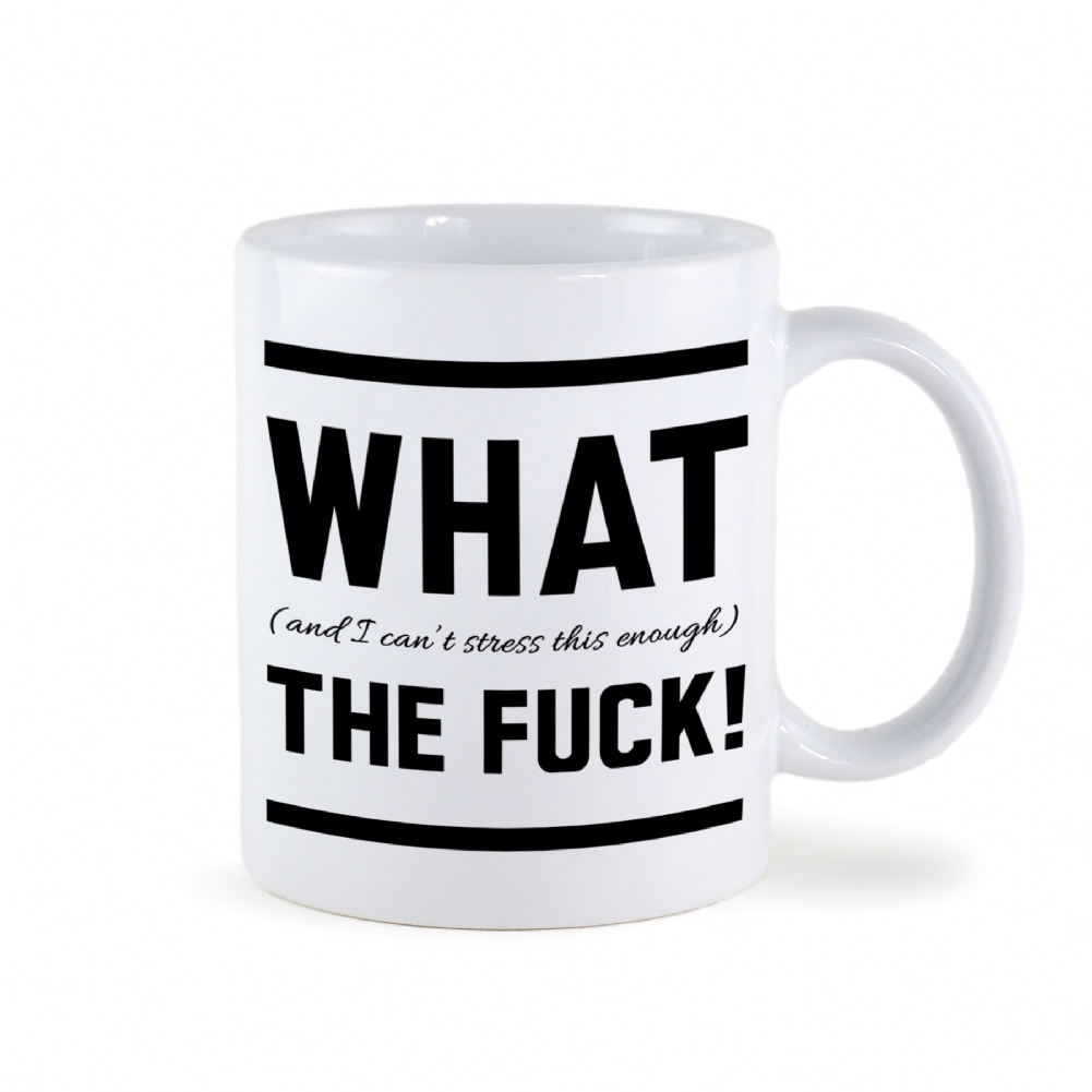 Fmad Pmc What The Fuck Mug