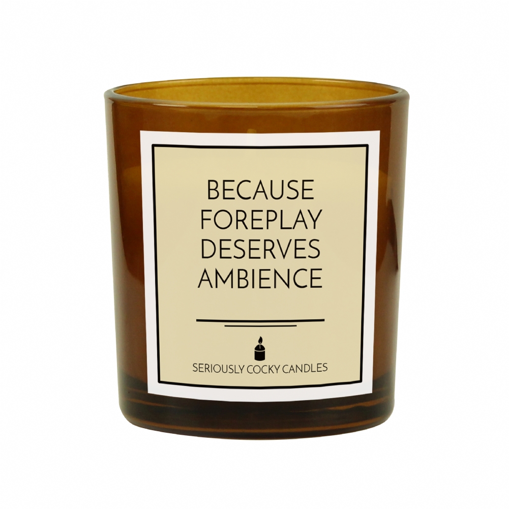 Fmad Pmc Amber Because Foreplay Deserves Ambience Candle