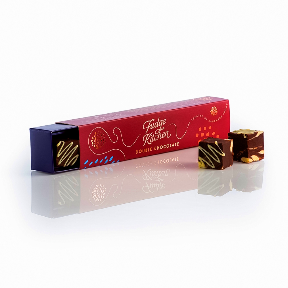 Fudge Kitchen Dark/White Double Chocolate Slider Gift Box