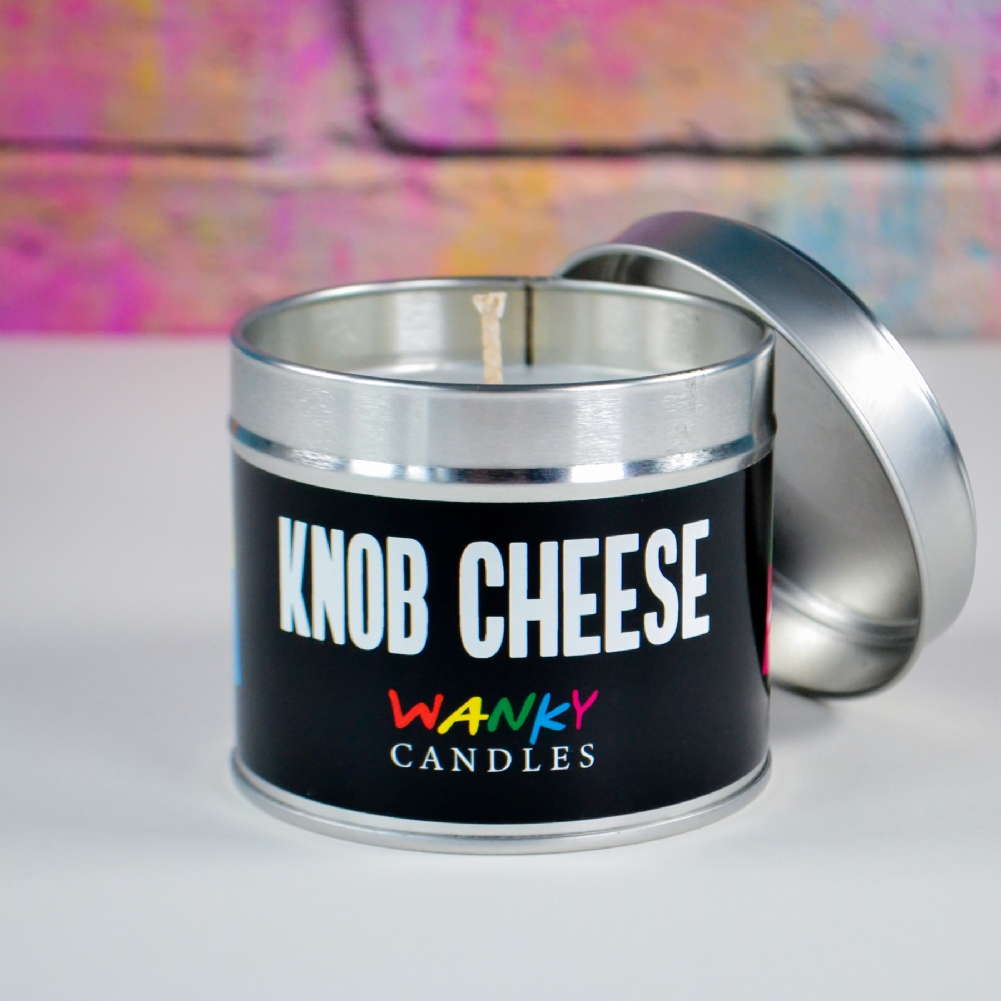 Cheeky Chops Cards Knob Cheese Wanky Candle