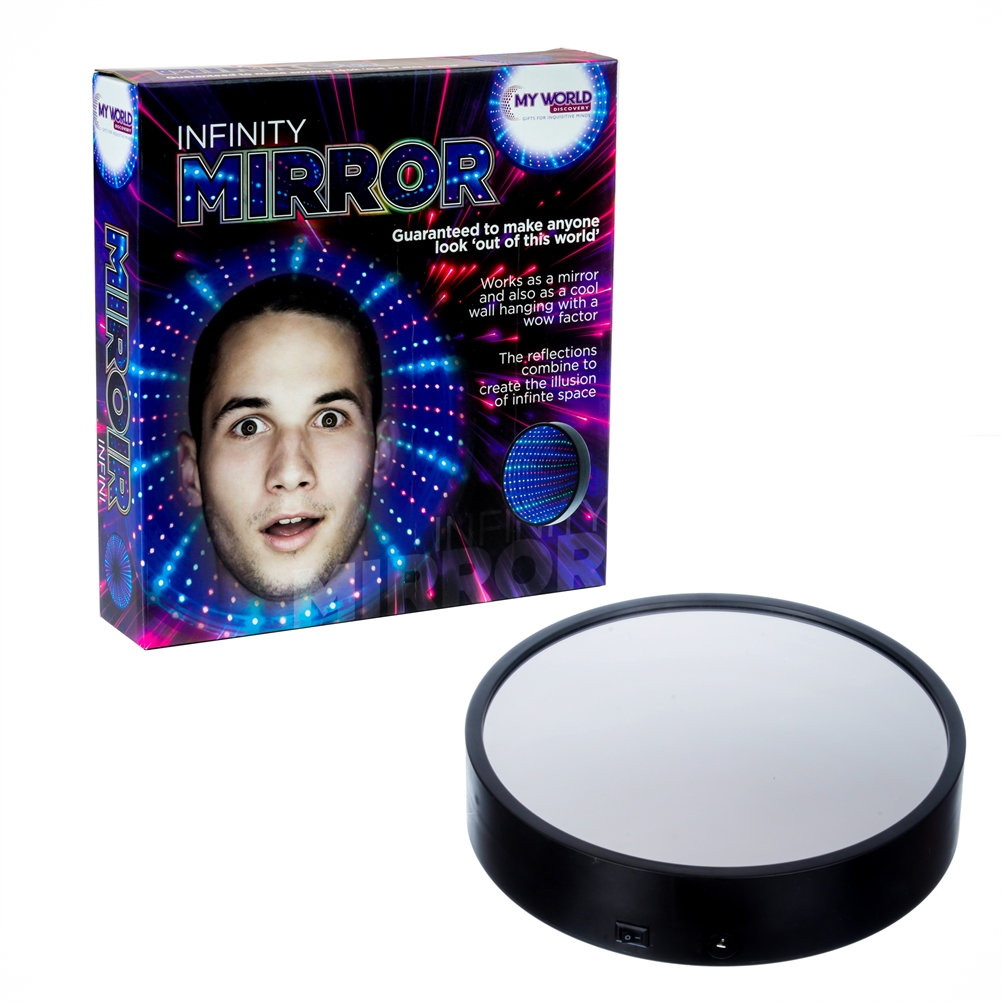 Funtime Gifts Light Infinity Mirror