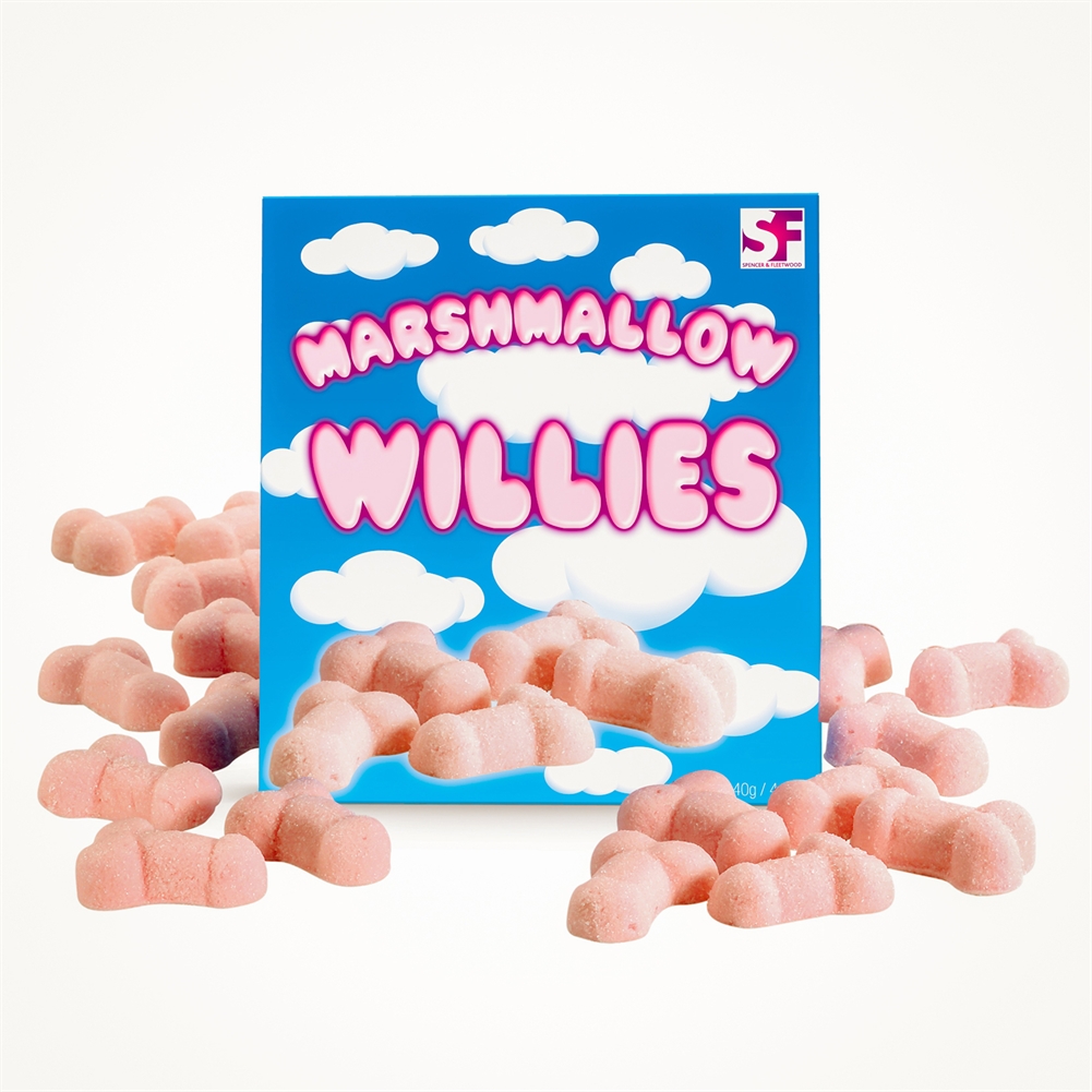 Funtime Gifts Pink Marshmallow Willies
