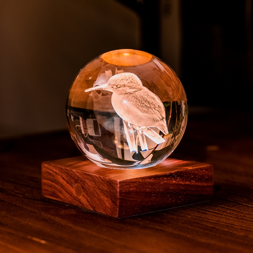 Gingko Electronics Amber Crystal Lights - Nature Collection (Kingfisher)