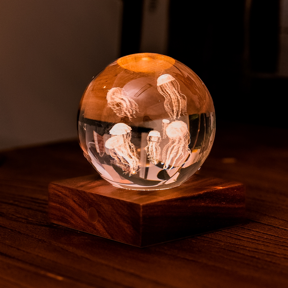 Gingko Electronics Amber Crystal Lights - Nature Collection (Jellyfish)