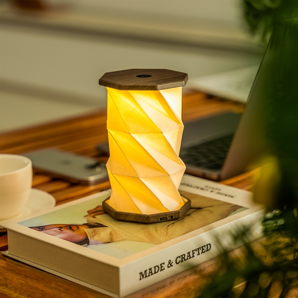 Gingko Electronics Light/Coral Gingko Mini Twist Hexagon S (Mini Walnut Drift)