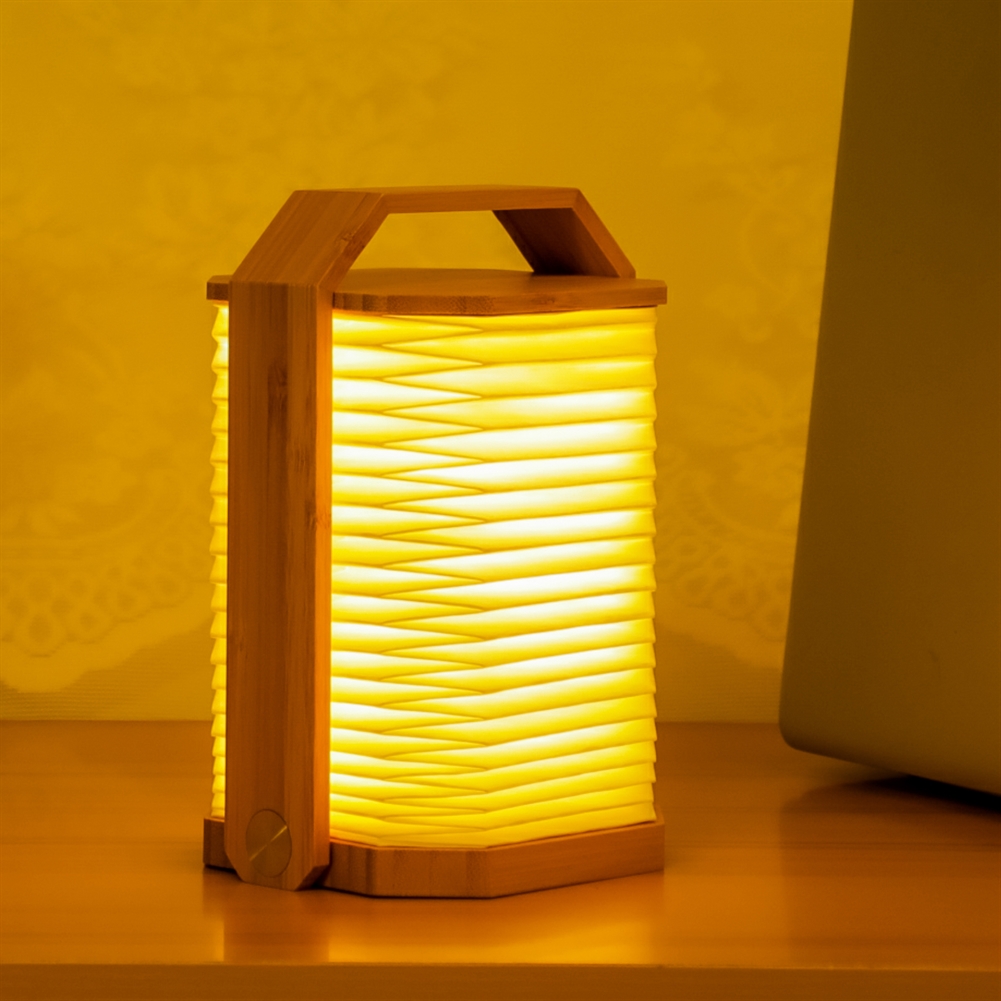 Gingko Electronics Light Gingko Smart Origami Lamps (Natural Bamboo Wood)