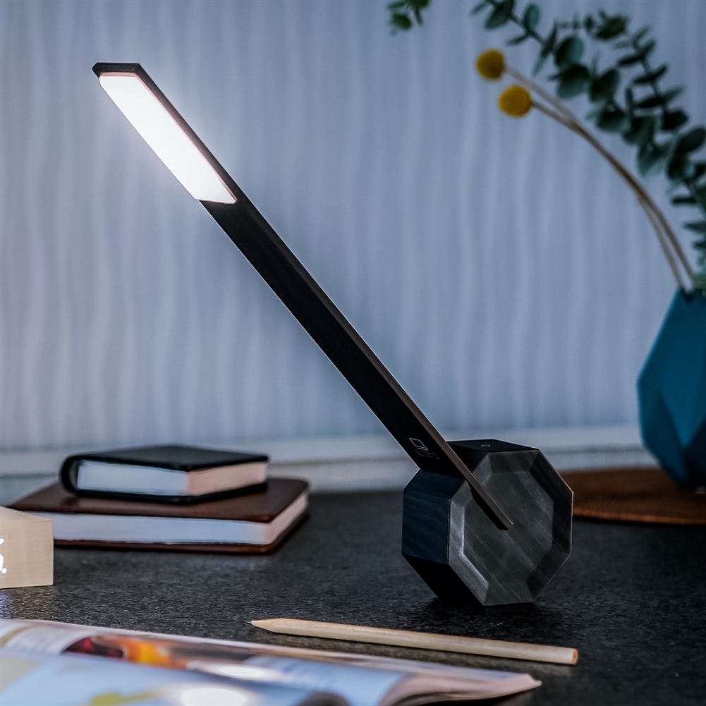Gingko Electronics Black Gingko Octagon One Portable Desk Lights (Black)