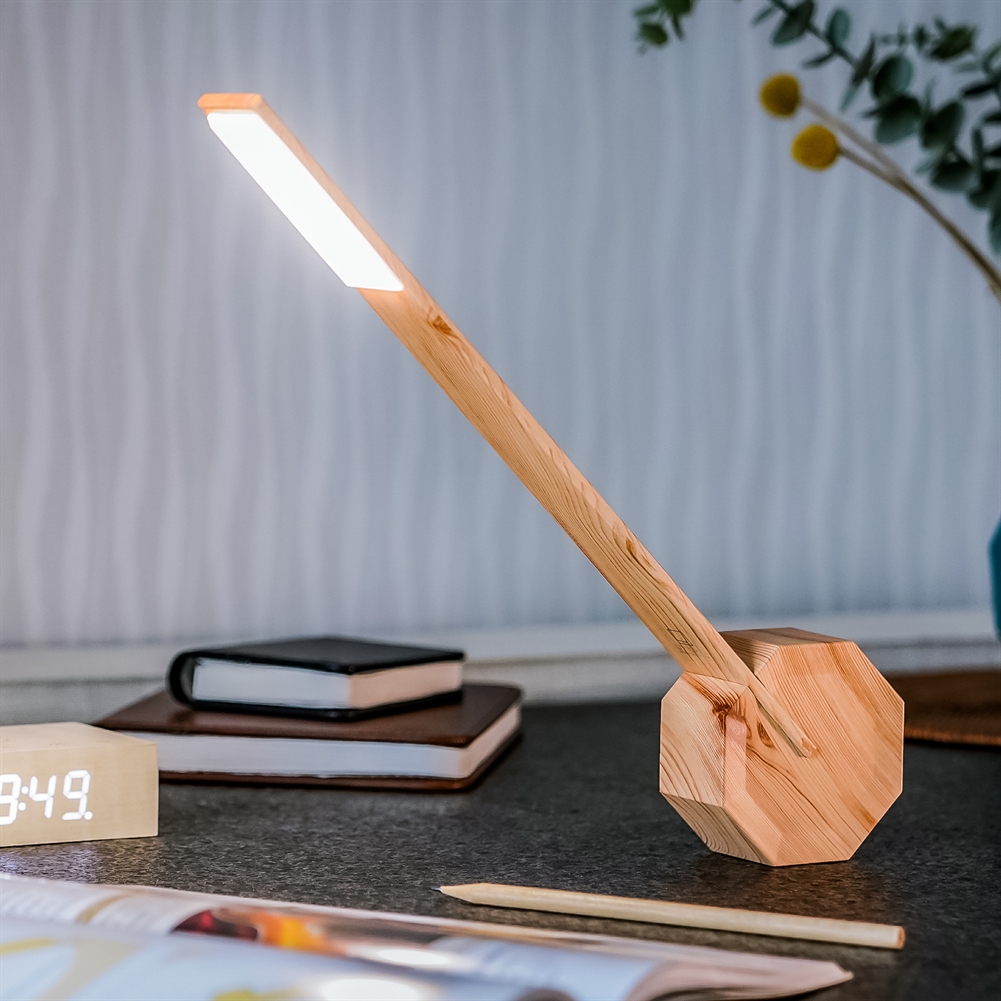 Gingko Electronics Light/White Gingko Octagon One Portable Desk S (Maple)