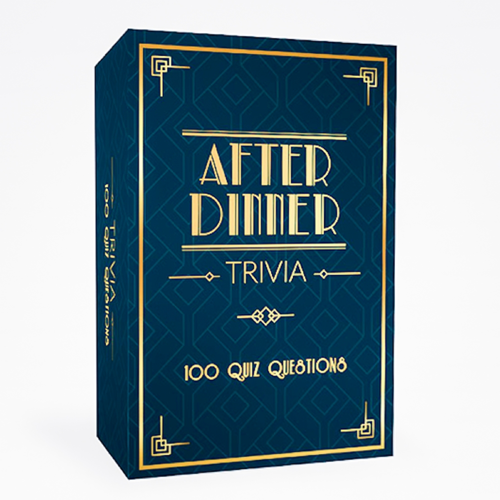 Gift Republic After Dinner Trivia Card Game
