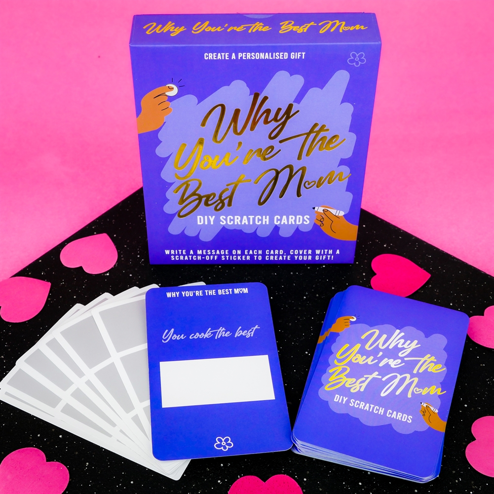 Gift Republic Why You’re The Best Mum - Diy Scratch Cards