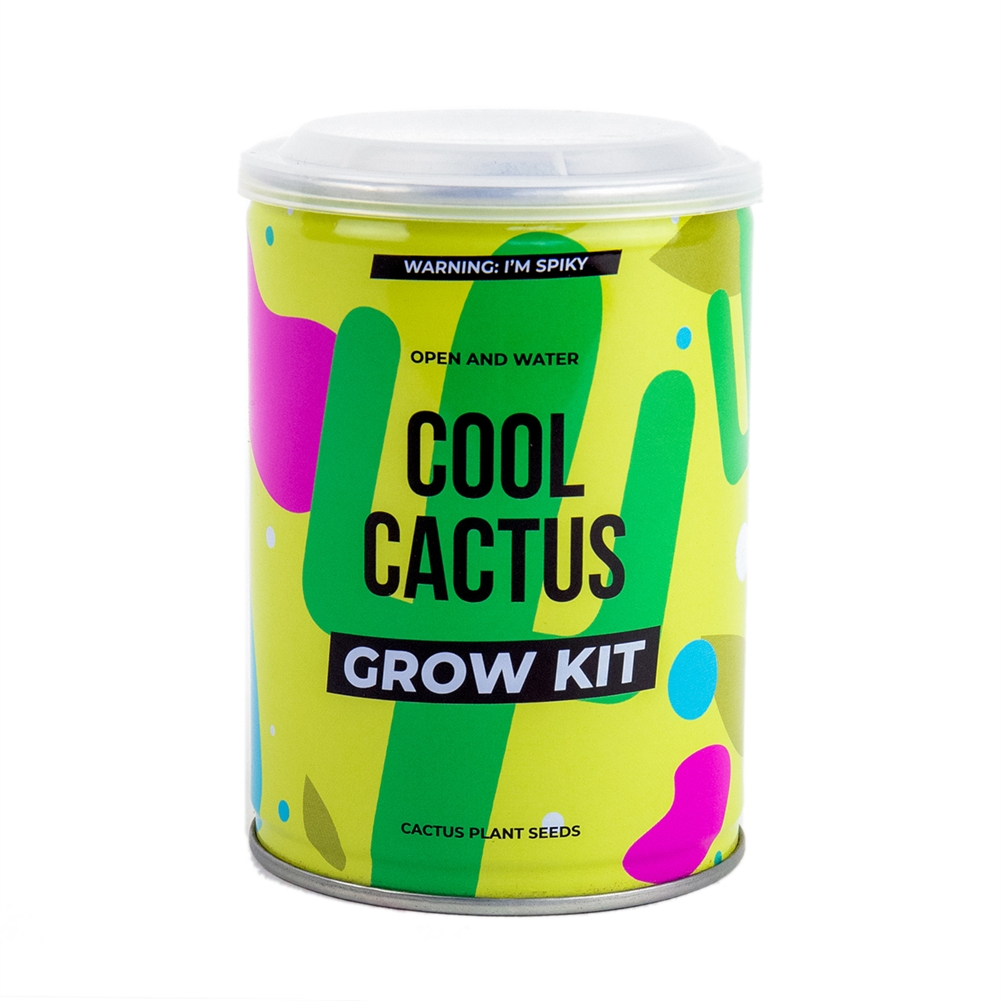 Gift Republic Cactus Grow Tin