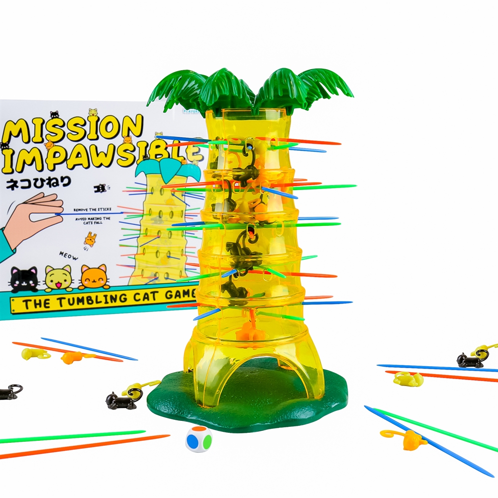 Gift Republic Light Mission Impawsible Tumbling Cat Game