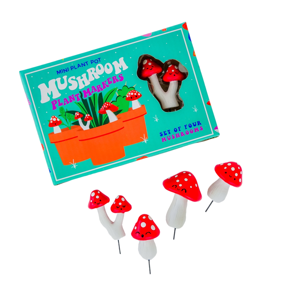 Gift Republic Mushroom Plant Markers
