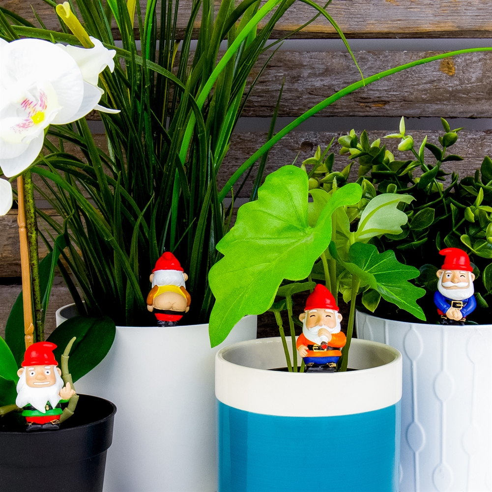Gift Republic Naughty Gnomes Plant Markers