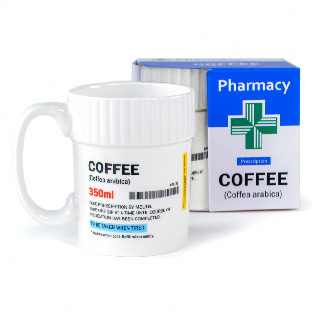 Gift Republic Coffee Pill Pot Mug