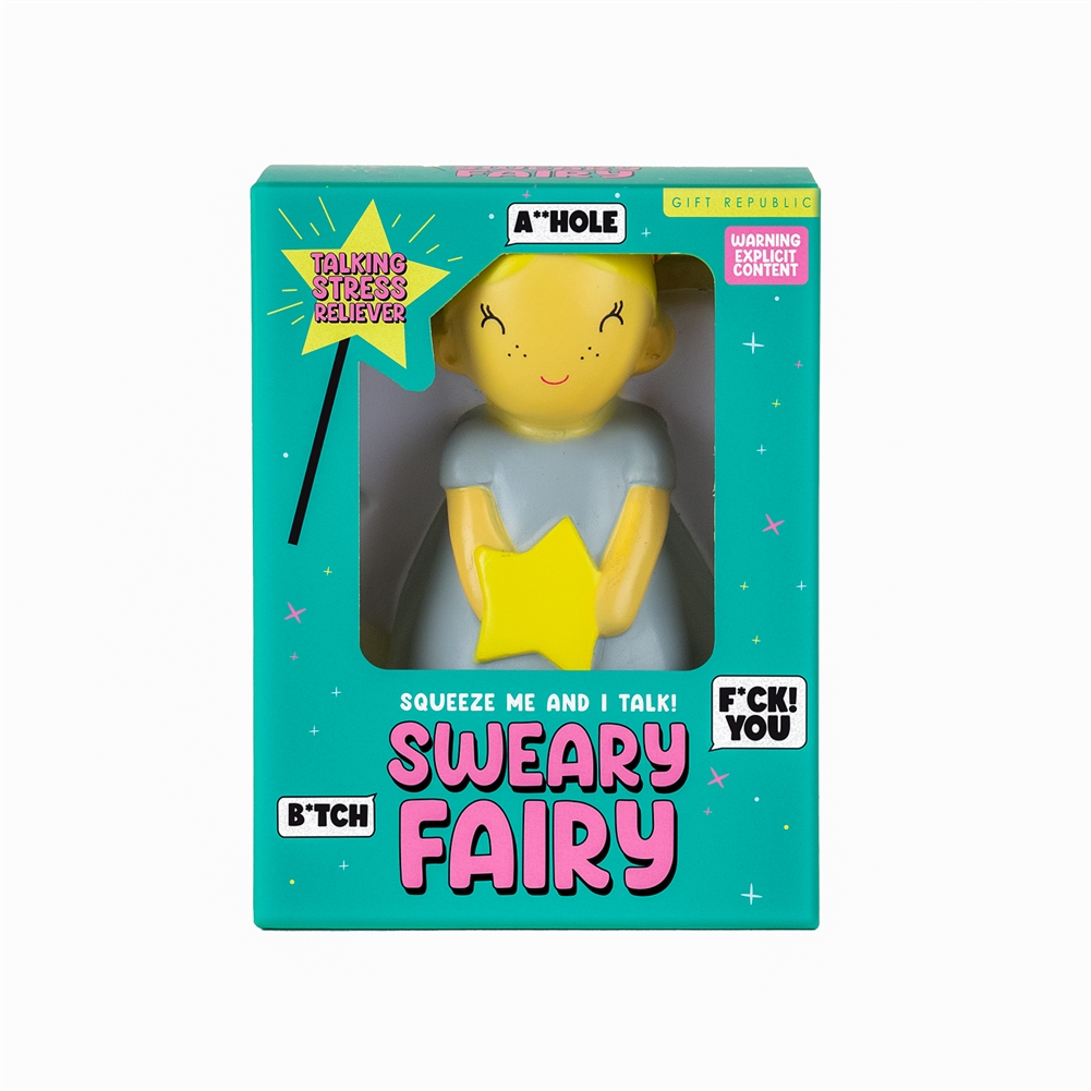 Gift Republic Sweary Fairy Stress Reliever