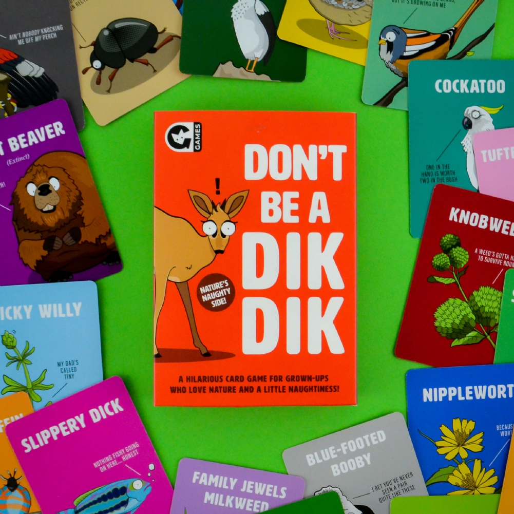 Ginger Fox Games Ltd(Hacche Retail Ltd) Don’t Be A Dik Dik Card Game