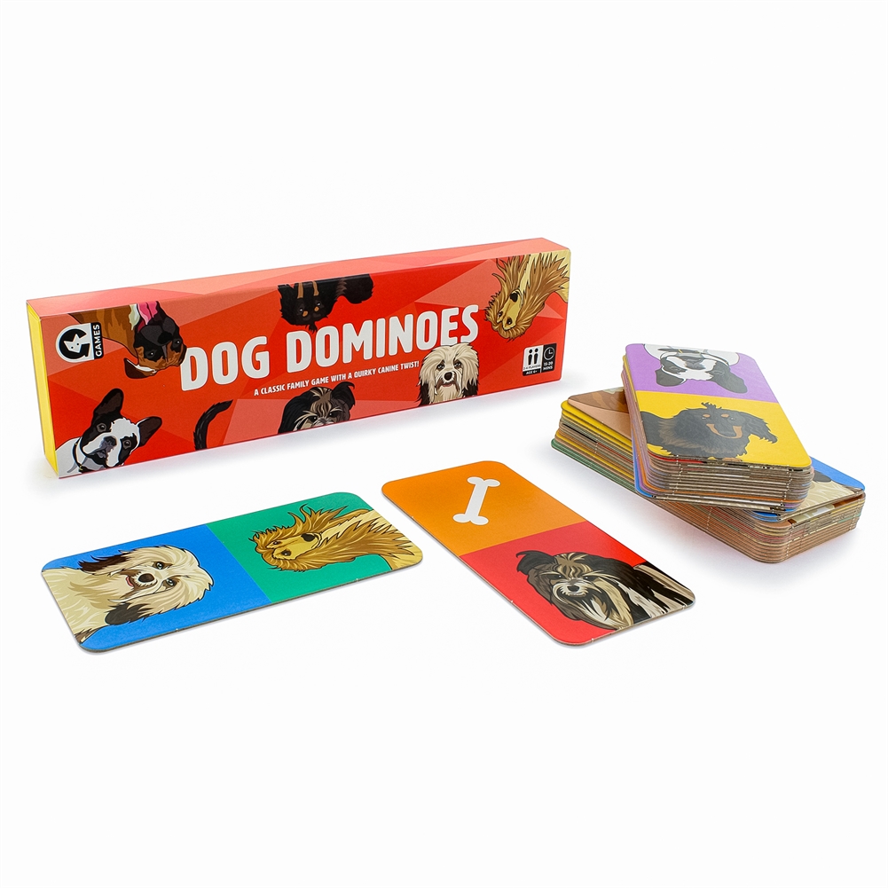 Ginger Fox Games Ltd(Hacche Retail Ltd) Dog Dominoes