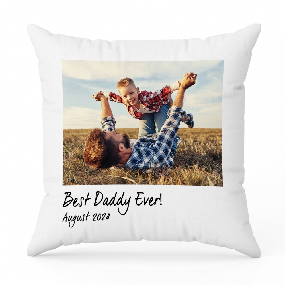 Fmad Pmc Personalised Instant Snap Photo Cushion