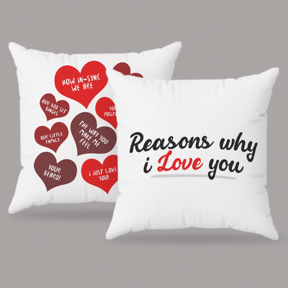 Fmad Pmc Personalised Reasons Why I Love You Cushion
