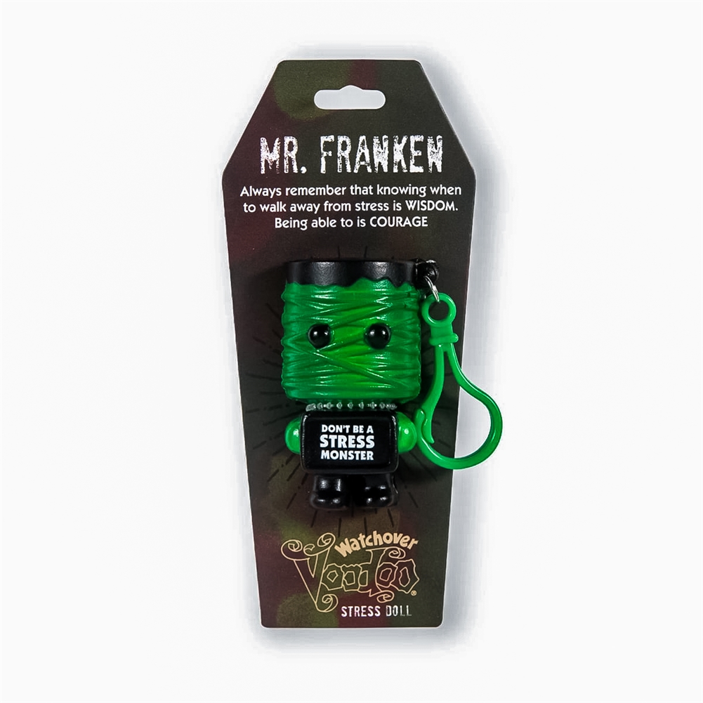 History & Heraldry Spooky Character Voodoo Stress Dolls (Mr Franken)