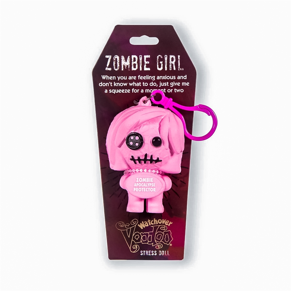 History & Heraldry Girls Spooky Character Voodoo Stress Dolls (Zombie )