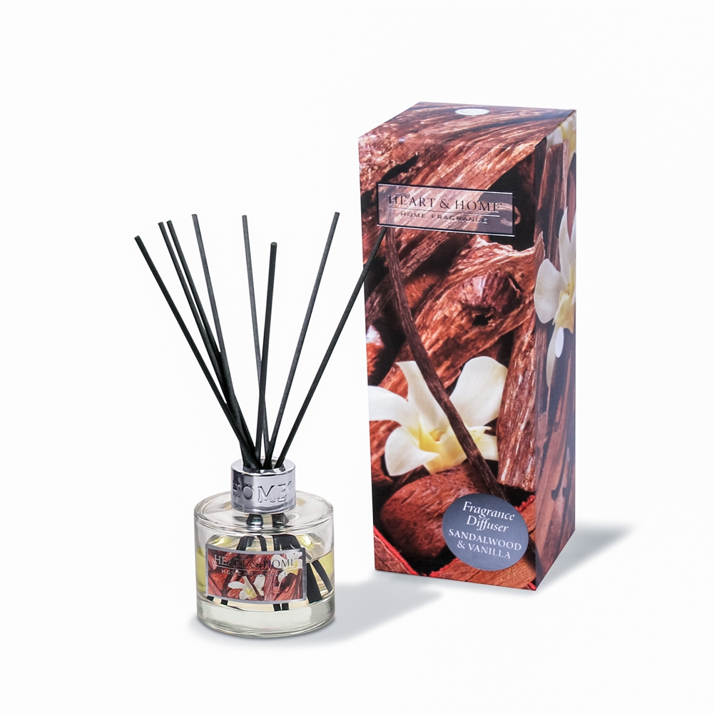 History & Heraldry Black/Lavender/Pink Fragrance Diffusers (Sandalwood & Vanilla)