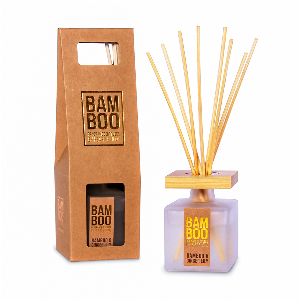 History & Heraldry Bamboo Fragrance Diffusers (Bamboo & Ginger Lily)