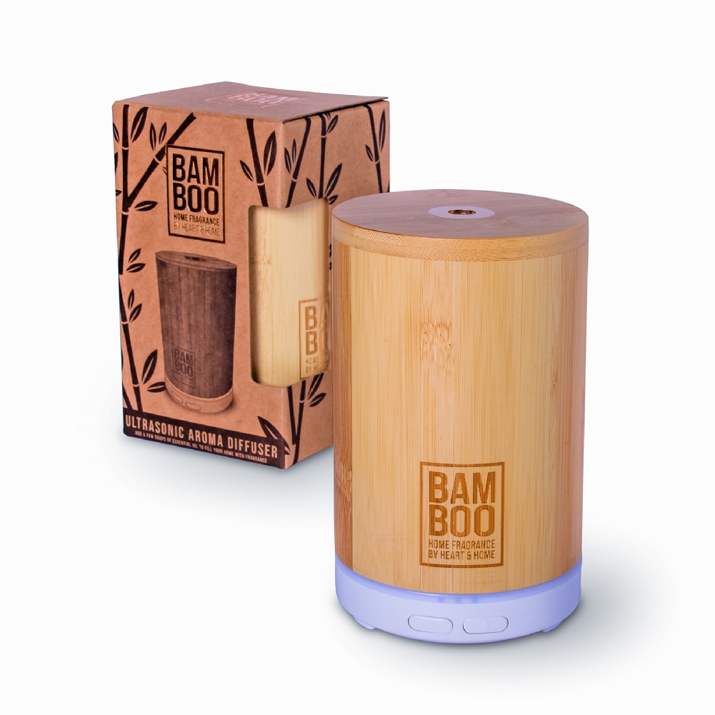 History & Heraldry Gold Bamboo Ultrasonic Diffuser