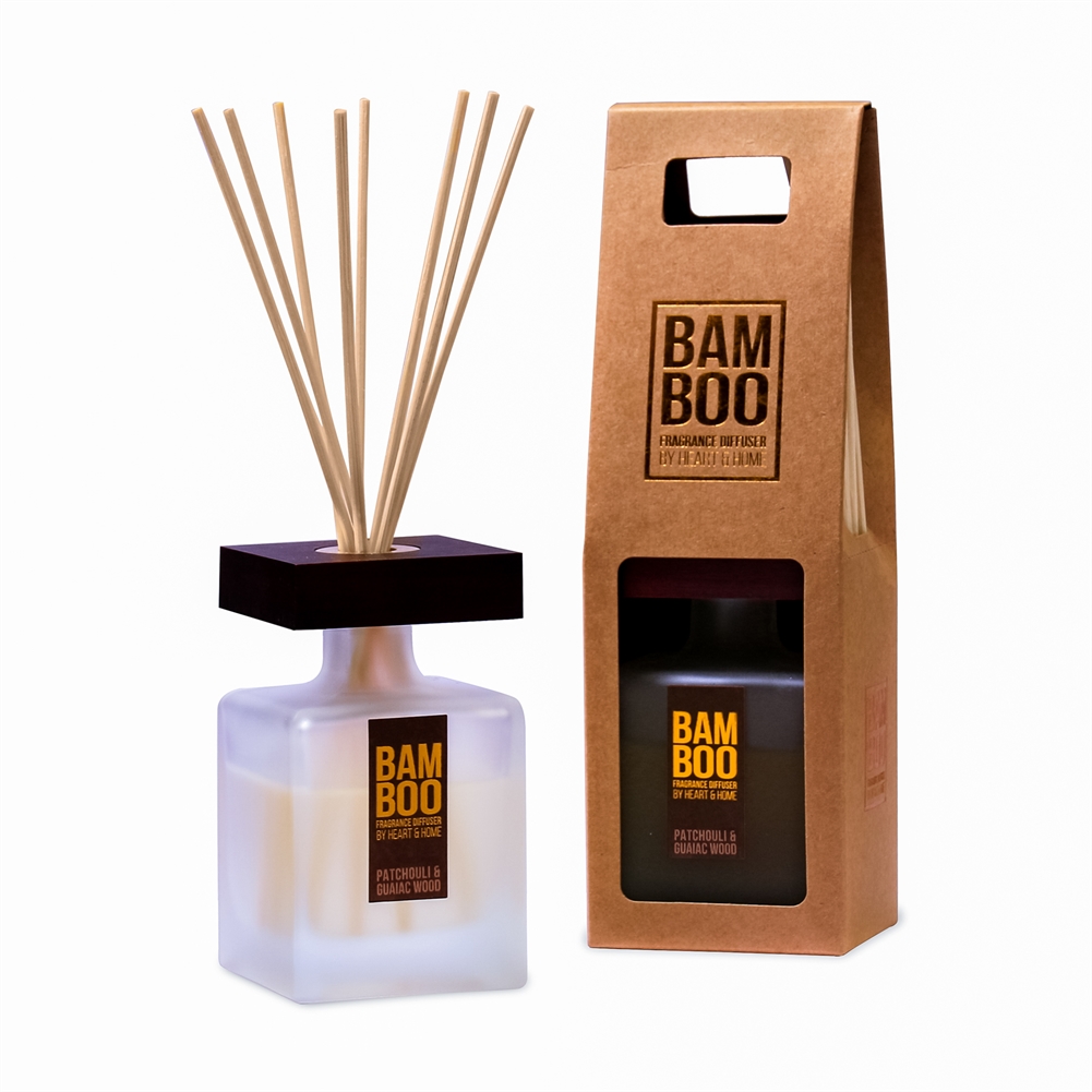 History & Heraldry Bamboo Large Fragrance Diffusers (Patchouli & Guaiac Wood)