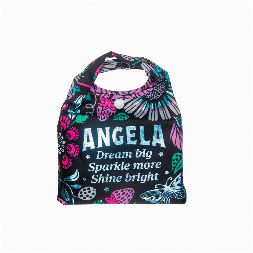 History & Heraldry Named Sparkle Shopper Bags (Angela)